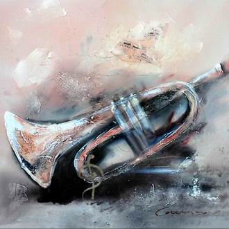 Musical Instrument oil painting